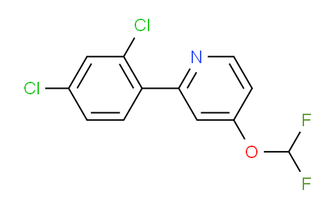 AM201427 | 1361780-53-1 | 2-(2,4-Dichlorophenyl)-4-(difluoromethoxy)pyridine