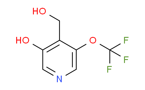 3-Hydroxy-5-(trifluoromethoxy)pyridine-4-methanol