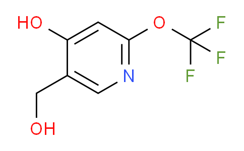 4-Hydroxy-2-(trifluoromethoxy)pyridine-5-methanol