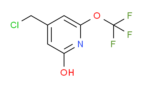 4-(Chloromethyl)-2-hydroxy-6-(trifluoromethoxy)pyridine