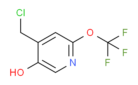 4-(Chloromethyl)-5-hydroxy-2-(trifluoromethoxy)pyridine