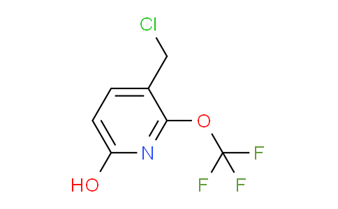 3-(Chloromethyl)-6-hydroxy-2-(trifluoromethoxy)pyridine