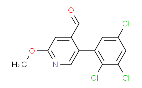 AM201516 | 1361511-40-1 | 2-Methoxy-5-(2,3,5-trichlorophenyl)isonicotinaldehyde