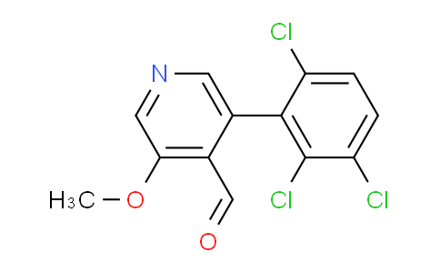 AM201518 | 1361704-24-6 | 3-Methoxy-5-(2,3,6-trichlorophenyl)isonicotinaldehyde