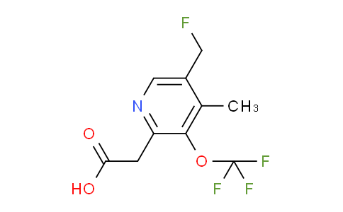 AM201544 | 1361735-86-5 | 5-(Fluoromethyl)-4-methyl-3-(trifluoromethoxy)pyridine-2-acetic acid