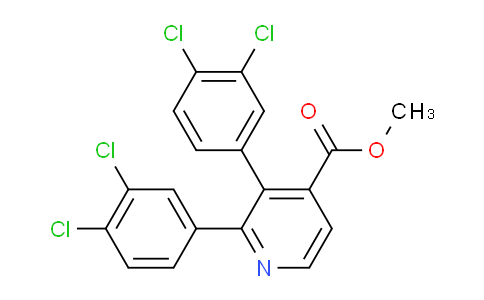 AM201546 | 1361823-47-3 | Methyl 2,3-bis(3,4-dichlorophenyl)isonicotinate