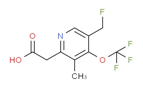 AM201548 | 1361794-31-1 | 5-(Fluoromethyl)-3-methyl-4-(trifluoromethoxy)pyridine-2-acetic acid