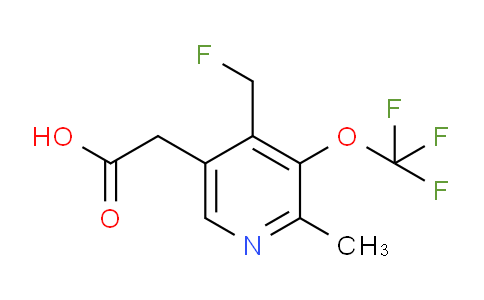 AM201549 | 1361922-96-4 | 4-(Fluoromethyl)-2-methyl-3-(trifluoromethoxy)pyridine-5-acetic acid