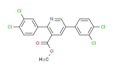 AM201551 | 1361683-13-7 | Methyl 2,5-bis(3,4-dichlorophenyl)nicotinate