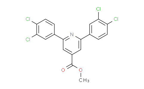 AM201554 | 1361749-24-7 | Methyl 2,6-bis(3,4-dichlorophenyl)isonicotinate