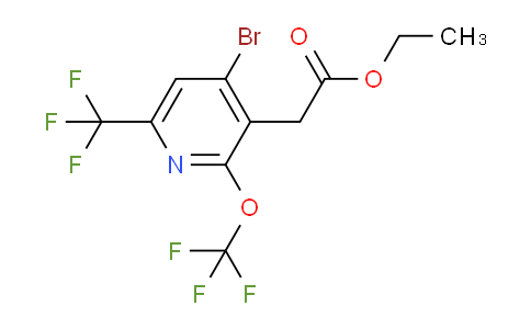 AM20157 | 1806172-46-2 | Ethyl 4-bromo-2-(trifluoromethoxy)-6-(trifluoromethyl)pyridine-3-acetate