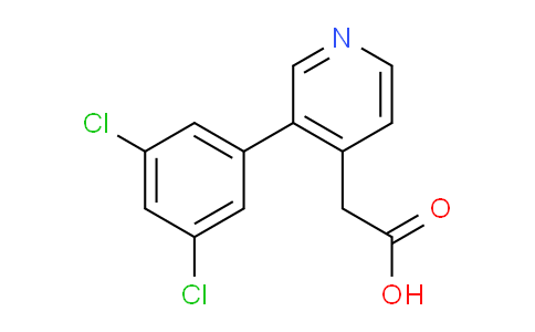 3-(3,5-Dichlorophenyl)pyridine-4-acetic acid