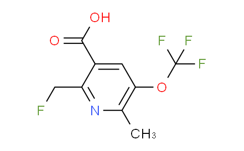AM201593 | 1361895-09-1 | 2-(Fluoromethyl)-6-methyl-5-(trifluoromethoxy)pyridine-3-carboxylic acid