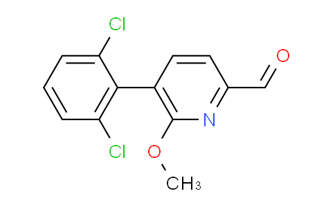 AM201604 | 1361825-67-3 | 5-(2,6-Dichlorophenyl)-6-methoxypicolinaldehyde