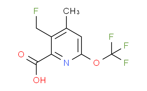 AM201606 | 1361871-33-1 | 3-(Fluoromethyl)-4-methyl-6-(trifluoromethoxy)pyridine-2-carboxylic acid