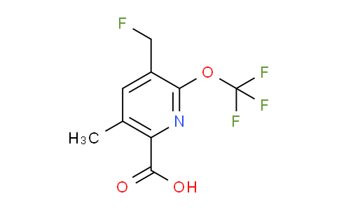 AM201608 | 1361835-17-7 | 3-(Fluoromethyl)-5-methyl-2-(trifluoromethoxy)pyridine-6-carboxylic acid