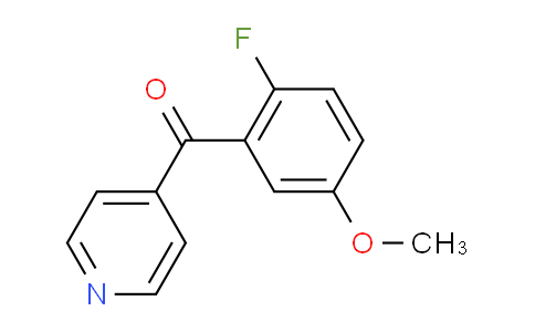 AM201610 | 1261588-96-8 | 4-(2-Fluoro-5-methoxybenzoyl)pyridine