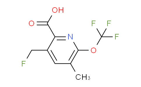 AM201612 | 1361734-48-6 | 3-(Fluoromethyl)-5-methyl-6-(trifluoromethoxy)pyridine-2-carboxylic acid