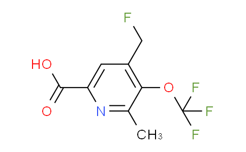 AM201614 | 1361788-91-1 | 4-(Fluoromethyl)-2-methyl-3-(trifluoromethoxy)pyridine-6-carboxylic acid
