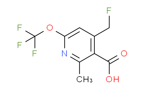 4-(Fluoromethyl)-2-methyl-6-(trifluoromethoxy)pyridine-3-carboxylic acid