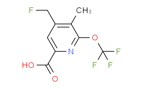AM201619 | 1361835-24-6 | 4-(Fluoromethyl)-3-methyl-2-(trifluoromethoxy)pyridine-6-carboxylic acid