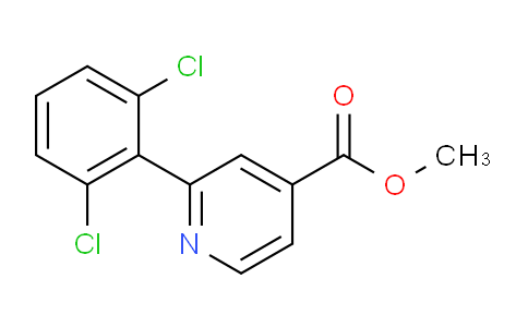 AM201622 | 1361547-17-2 | Methyl 2-(2,6-dichlorophenyl)isonicotinate