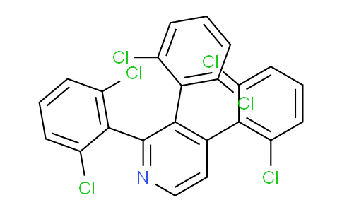 2,3,4-Tris(2,6-dichlorophenyl)pyridine