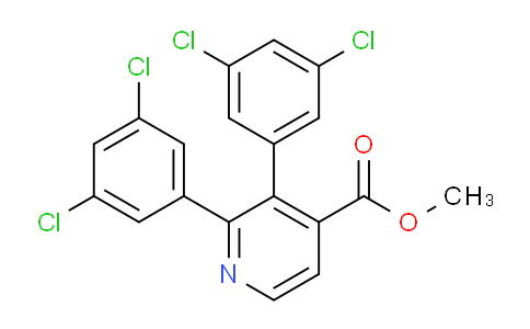 AM201638 | 1361505-41-0 | Methyl 2,3-bis(3,5-dichlorophenyl)isonicotinate