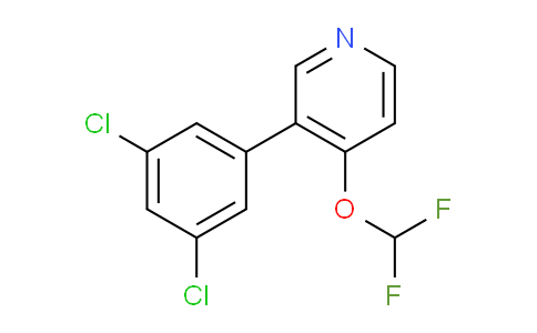 AM201656 | 1361721-45-0 | 3-(3,5-Dichlorophenyl)-4-(difluoromethoxy)pyridine