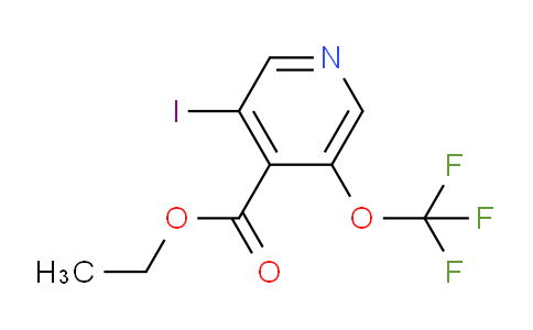 Ethyl 3-iodo-5-(trifluoromethoxy)pyridine-4-carboxylate