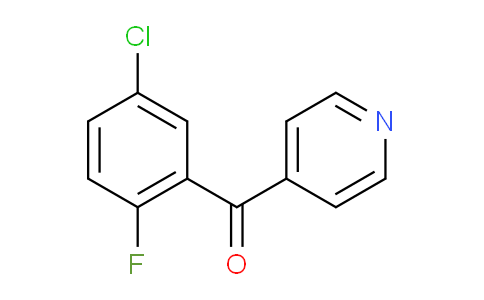 4-(5-Chloro-2-fluorobenzoyl)pyridine