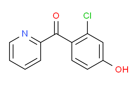 2-(2-Chloro-4-hydroxybenzoyl)pyridine