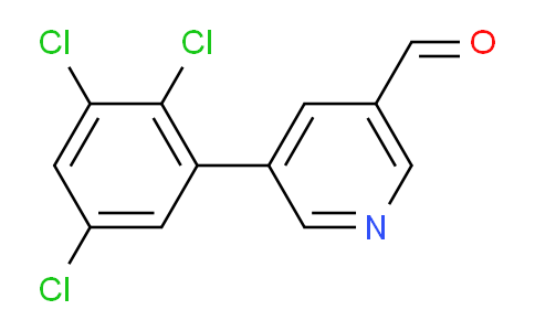 5-(2,3,5-Trichlorophenyl)nicotinaldehyde