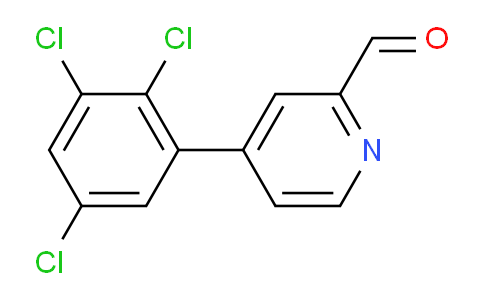 4-(2,3,5-Trichlorophenyl)picolinaldehyde