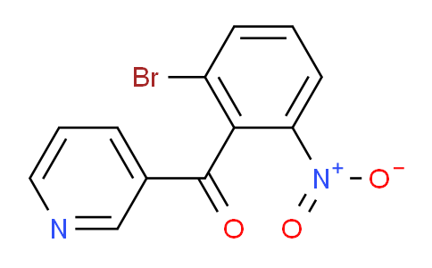 3-(2-Bromo-6-nitrobenzoyl)pyridine