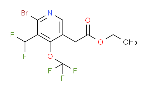AM20171 | 1803643-27-7 | Ethyl 2-bromo-3-(difluoromethyl)-4-(trifluoromethoxy)pyridine-5-acetate