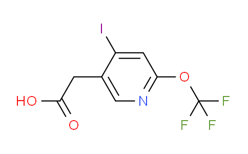 4-Iodo-2-(trifluoromethoxy)pyridine-5-acetic acid