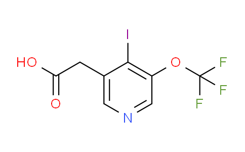 4-Iodo-3-(trifluoromethoxy)pyridine-5-acetic acid