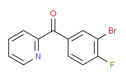 2-(3-Bromo-4-fluorobenzoyl)pyridine