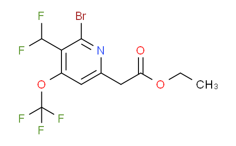 AM20172 | 1806121-25-4 | Ethyl 2-bromo-3-(difluoromethyl)-4-(trifluoromethoxy)pyridine-6-acetate
