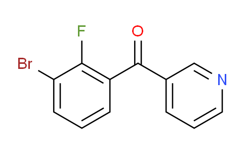 3-(3-Bromo-2-fluorobenzoyl)pyridine