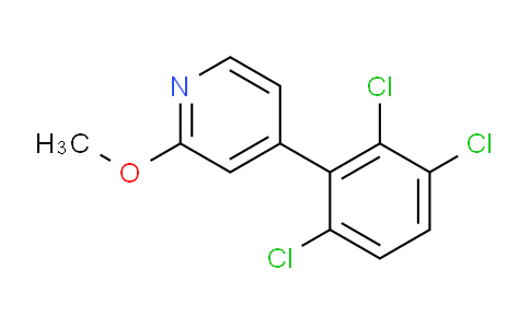 2-Methoxy-4-(2,3,6-trichlorophenyl)pyridine