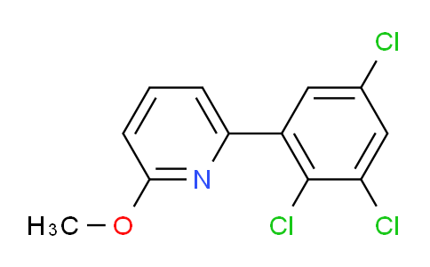 2-Methoxy-6-(2,3,5-trichlorophenyl)pyridine