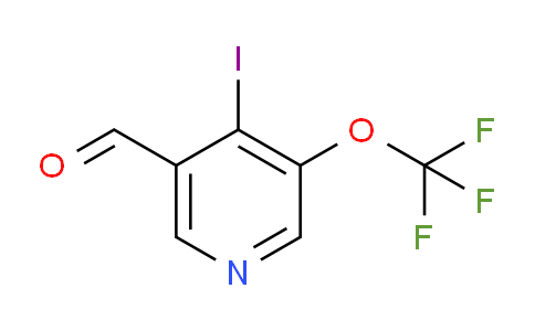 4-Iodo-3-(trifluoromethoxy)pyridine-5-carboxaldehyde