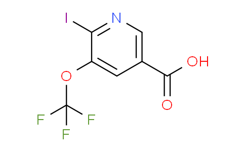 2-Iodo-3-(trifluoromethoxy)pyridine-5-carboxylic acid