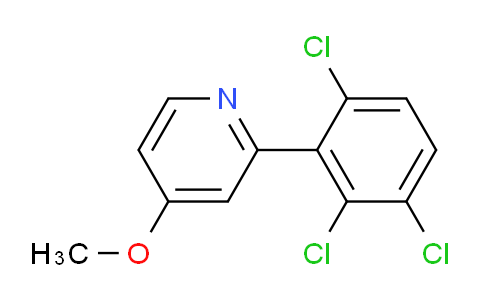 AM201750 | 1361511-69-4 | 4-Methoxy-2-(2,3,6-trichlorophenyl)pyridine
