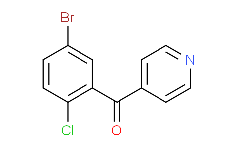 4-(5-Bromo-2-chlorobenzoyl)pyridine