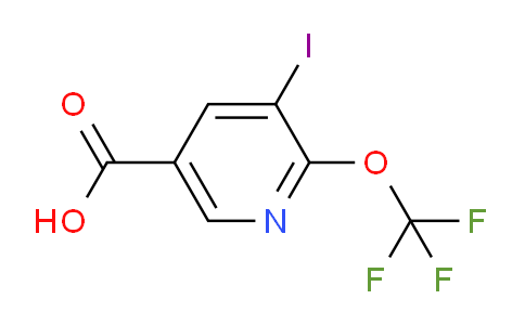 AM201755 | 1803928-83-7 | 3-Iodo-2-(trifluoromethoxy)pyridine-5-carboxylic acid