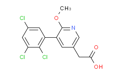 AM201756 | 1361518-12-8 | 2-Methoxy-3-(2,3,5-trichlorophenyl)pyridine-5-acetic acid