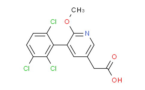 AM201762 | 1361594-99-1 | 2-Methoxy-3-(2,3,6-trichlorophenyl)pyridine-5-acetic acid